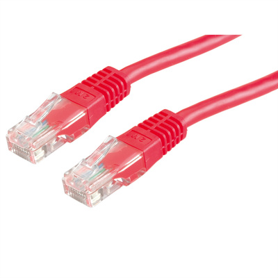 UTP Patchkábel 10m cat.6, červený, CCA