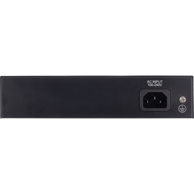 PoE+ Switch Gigabit 5port, 4xPOE+ (65W), 1x GbE, 1x SFP, čierny