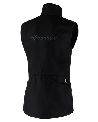 Vesta MODERN dámska, bez kapucňe, sieťovaná podšívka, polyester, čierna, XXL