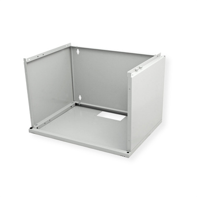 19" Rack na stenu 7U, sivý, 370x540x400 mm (HxWxD), RAL 7035, BASIC