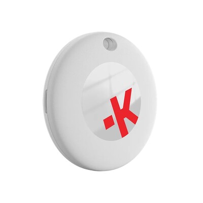 Tracker eTag, kompatibilný s Apple's Find My, biely