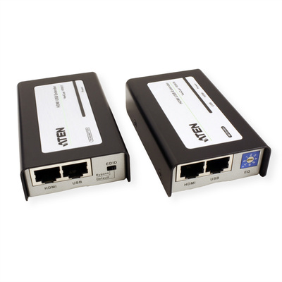 Predĺženie HDMI cez 2xTP do 60m, USB