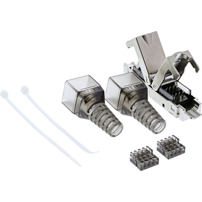 Spojka Keystone cat.6a, AWG22-AWG24 beznástrojový (toolless), SLIM