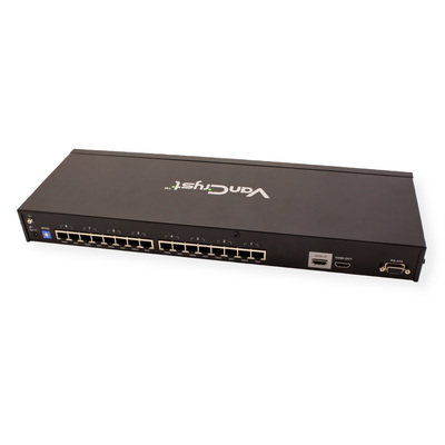 Video distribútor/splitter HDMI 1IN/8OUT cez 2xTP cat.5e do 60m, EDID, RS232, 1080p@60Hz
