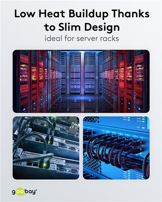 U/FTP Patchkábel LSOH TPE 3m cat.6a, sivý, slim, Cu, Flex Cable, Eco obal
