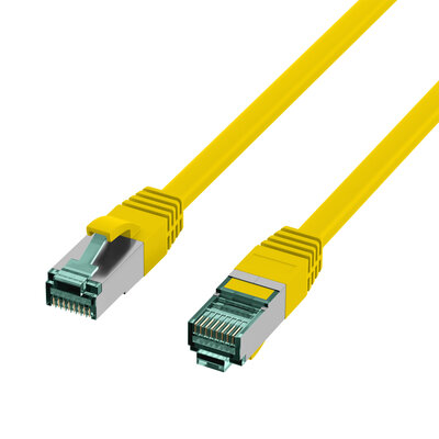 S/FTP (PiMF) Patchkábel LSOH 3m cat.6a, žltý, Cu