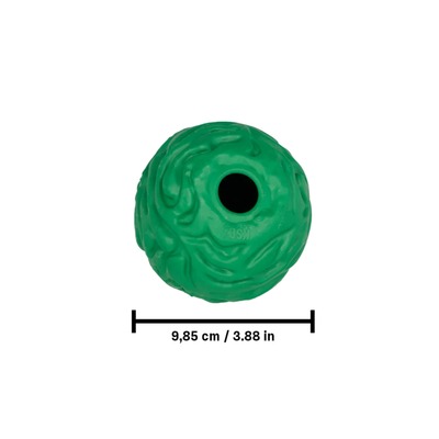 Lopta s priemerom 10cm, dutá, petKORE LUNA, Puppy Ball, zelená, HS