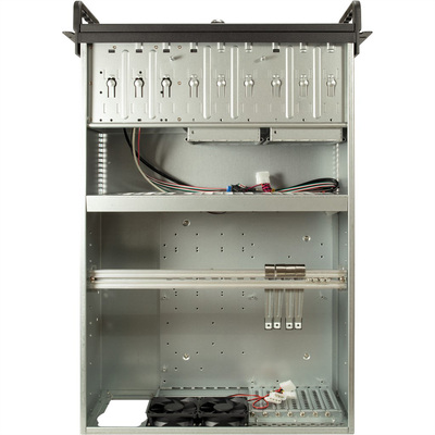 19" PC skrinka do racku, 4U, (HxWxD) 178x482x695mm, čierna