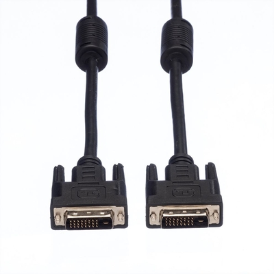 Kábel DVI-D M/M 10m, Dual-Link, 3840x2160@30Hz, čierny