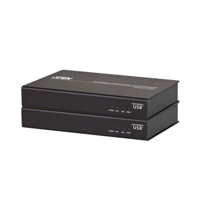 Predĺženie KVM cez TP do 100m, DVI-D, USB