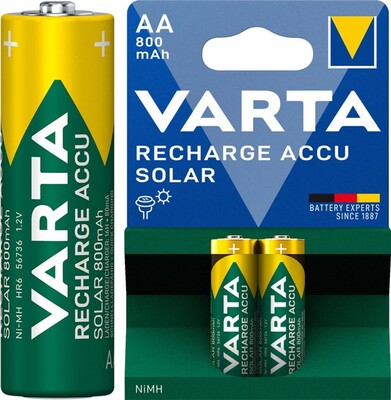 Batéria VARTA RTU nabíjacia AA (2ks) 1.2V 800mAh NiMH (HR6 56736) 2BL