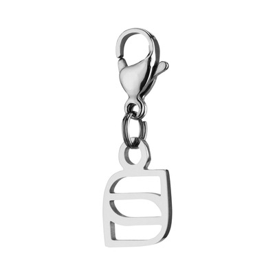Prívesky SPRENGER, ovčiak a SPRENGER logo, nerezová oceľ, HS