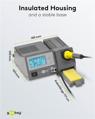 Pájkovačka 48 W profi digitálna s LCD displejom EP5