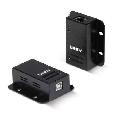 Predĺženie USB 2.0 cez TP do 50m, s ext. adaptérom