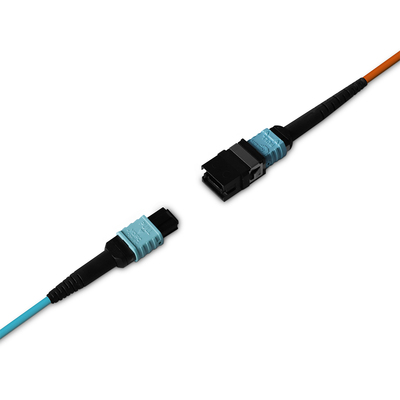 Predĺženie HDMI cez Fibre Optic MPO OM3 do 100m, HDMI 2.1, 8K@60Hz, 18G, napájanie cez USB