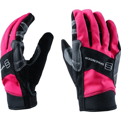 Rukavice FLEXGRIP COMFORT, uzavreté, touch funkcia na končekoch palca a ukázováka, HS, ružové, L