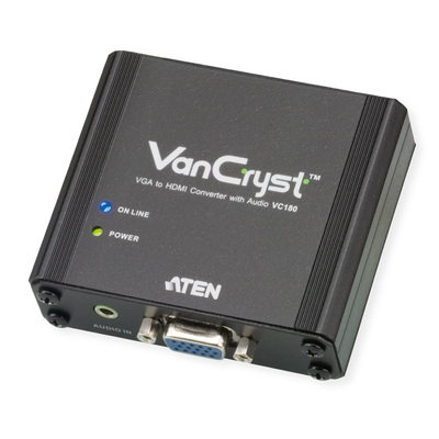 Konvertor VGA+audio na HDMI