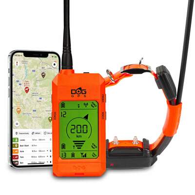 Vyhľadávacie zariadenie pre psov DOG GPS X30T Short, so zvukovým lokátorom