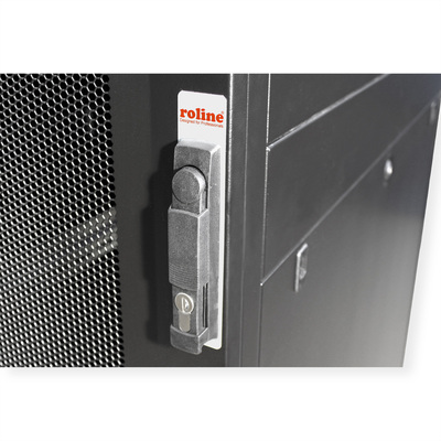 19" Rack na podlahu 42U, 1970x600x1200mm (HxWxD), PRO, čierny