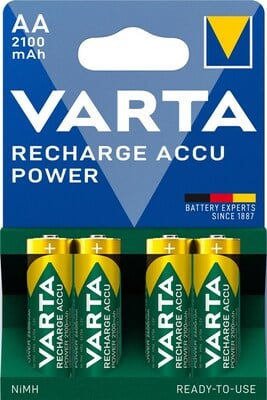 Baterka VARTA RTU nabíjacia AA (4ks) 1.2V 2100mAh NiMH (HR6 56706) 4BL