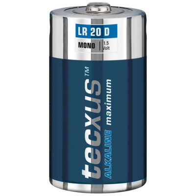 Baterka Tecxus Alkalická D Mono (2ks) 1.5V (LR20) 2BL