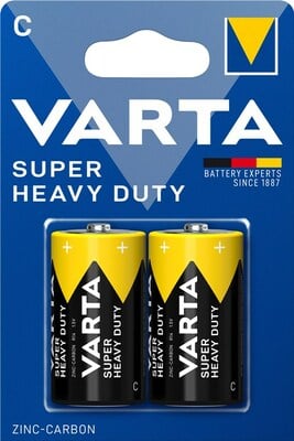 Baterka VARTA Superlife Zinc-Carbon C Baby (2ks) 1.5V (R14) 2BL