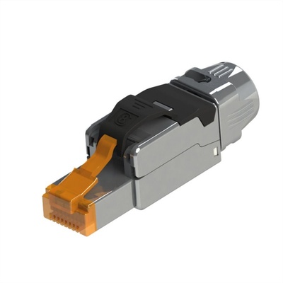 Konektor 8/8 RJ45 cat.8, 2000Mhz, 40Gbit, na drôt, montáž bez klieští AWG 22-26