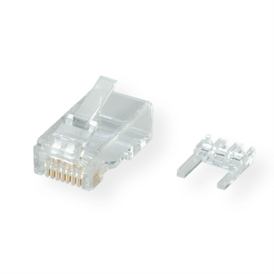 Konektor 8/8 RJ45 cat.6, netienený, na drôt, 10ks/bal