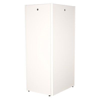 19" Rack na podlahu 32U, 1560x600x800mm (HxWxD), BASIC, sklenené dvere, sivý