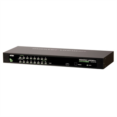 KVM switch/prepínač 16PC, VGA, PS2+USB, OSD