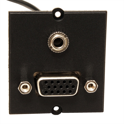 Modul pre BACHMANN, VGA + 3.5mm stereo jack, F/F, čierny