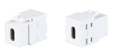 Modul USB 3.1 CF/CF, Keystone, čierny, 10Gbit/s, 60W