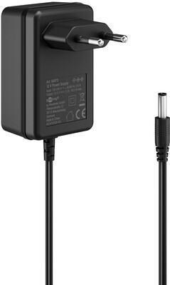 Adaptér NTS 1500mA, Univerzálny 12V, 18W, 1.8m kábel, Konektor DC 5.5x2.5, čierny