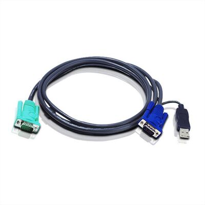 Sada káblov pre KVM VGA - SPHD M/M, USB-A M, 1.2m