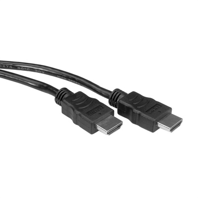 Kábel HDMI M/M 1m, High Speed+Eth, 4K@30Hz, HDMI 1.4, čierny, S