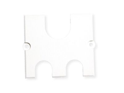 Modul pre BACHMANN káblová priechodka 3 vstupy 2x 9mm + 1x 14mm, biely