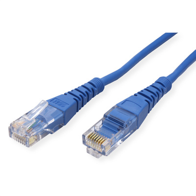 UTP Patchkábel 2m cat.5e, modrý, Cu