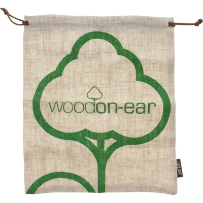 Slúchadlá "Woodon-ear", orech. drevo, 3,5mm jack, 1.2m dlhý kabel, Hi-Fi