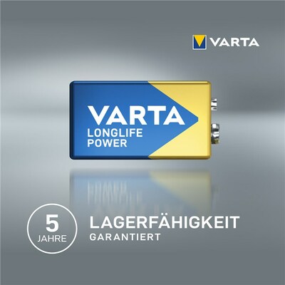 Baterka VARTA Longlife Power Alkalická 9V (6LR61) 1BL