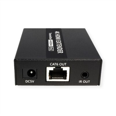Predĺženie HDMI cez TP do 40m, IR, 4K@60Hz, Power over Cable (PoC), s lokálnym monitorom "loop out"