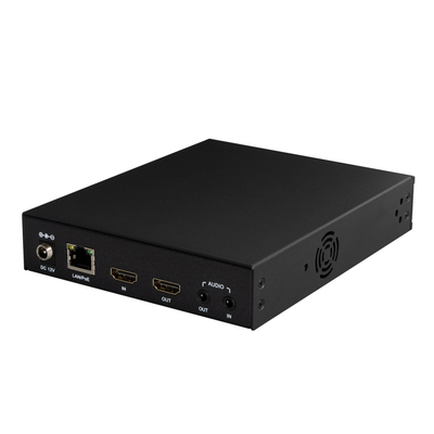 Streamer / Predĺženie HDMI cez LAN (TCP/IP), Encoder, H.265, 4K@60Hz, napájanie aj cez POE