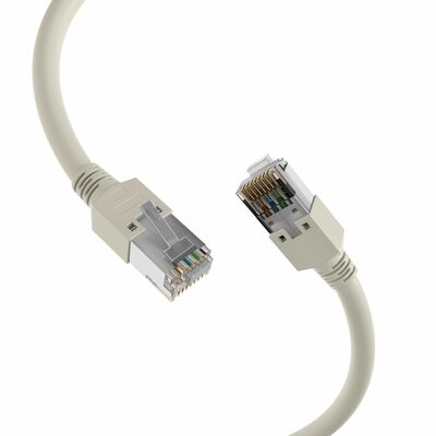 S/FTP Patchkábel LSOH 25m cat.5e, sivý, Cu, Draka UC300 s TM11