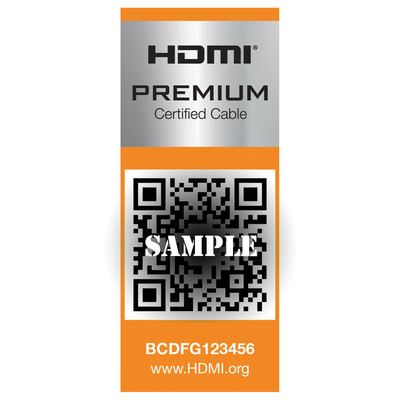 Kábel HDMI M/M 9.15m, High Speed+Eth, 4K@60Hz, HDMI 2.0, G, čierny, s certifikátom, Premium