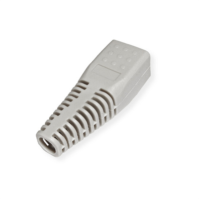 Krytka na konektor RJ45, pre ø 5.5 až 8.5mm, sivá, 10ks/bal