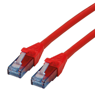 UTP Patchkábel LSOH 5m cat.6a, červený, Cu, Component Level