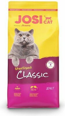 Krmivo pre mačky JOSICAT STERILISED CLASSIC, pre dospelé sterilizované mačky, 650g