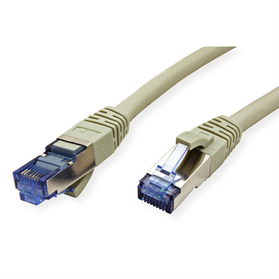 S/FTP (PiMF) Patchkábel LSOH 3m cat.6a, sivý, Cu