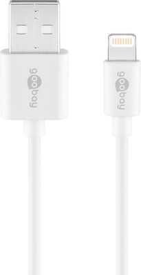 Kábel USB "Lightning" pre Apple, 3m, High Speed, čierny s MFI cert.