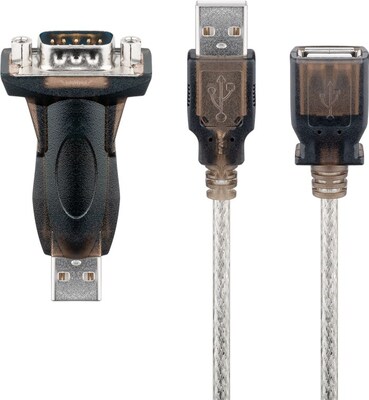 Redukcia z USB na RS232, 9pin, 1.5m, MINI