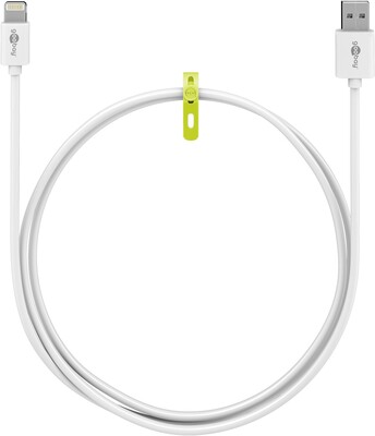 Kábel USB "Lightning" pre Apple, 1m, High Speed, biely s MFI cert.